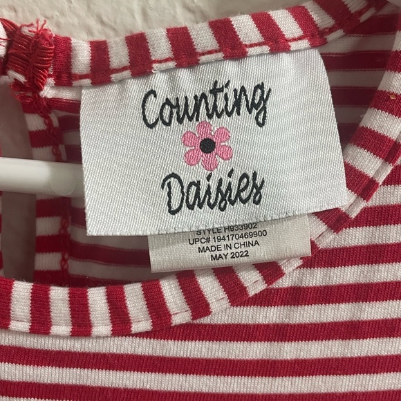 Santa 🎅🏼 Dress 👗 Girls, Size 6, Used - Picture 4 of 6